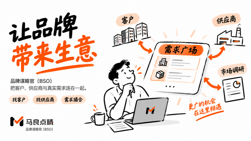品牌平台上第一次长出了供需网络：一边做名声，一边做生意