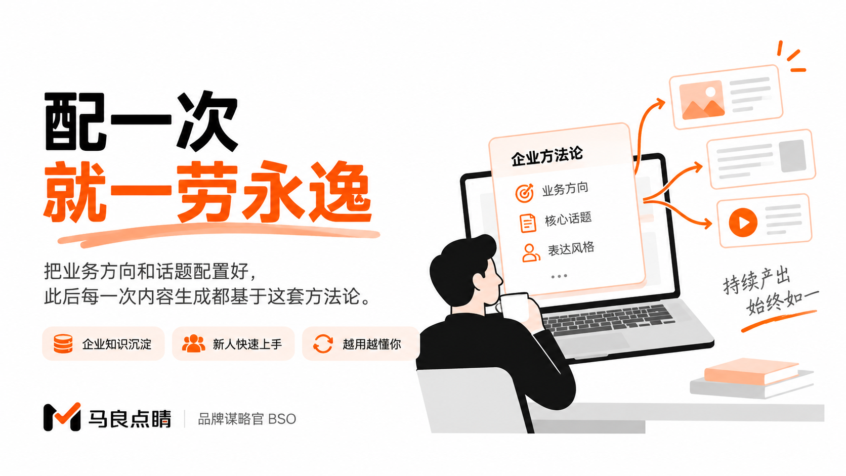 配一次就一劳永逸,方法论长在平台上